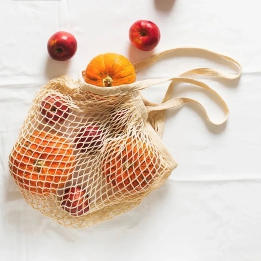 Organic MESH STRING ECO FRIENDLY CHEMICAL FREE ALL PURPOSE GROCERY SHOPPING BAG​ - Picture 3 of 7